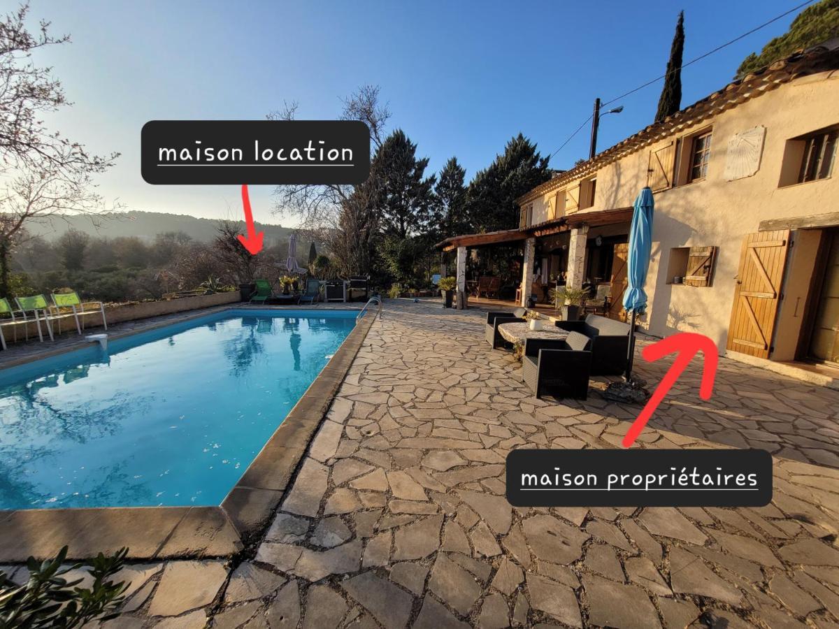 Maison Dans La Provence Verte Cotignac Exterior foto